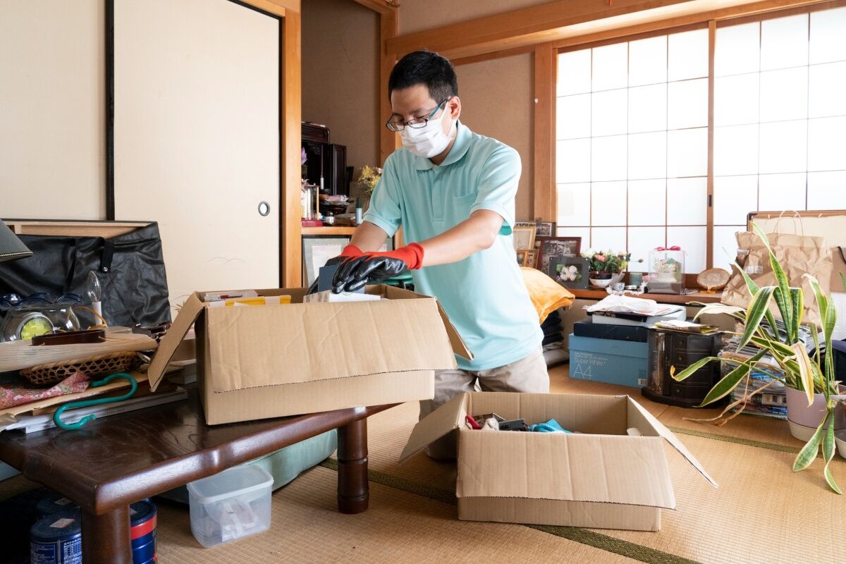 片付け